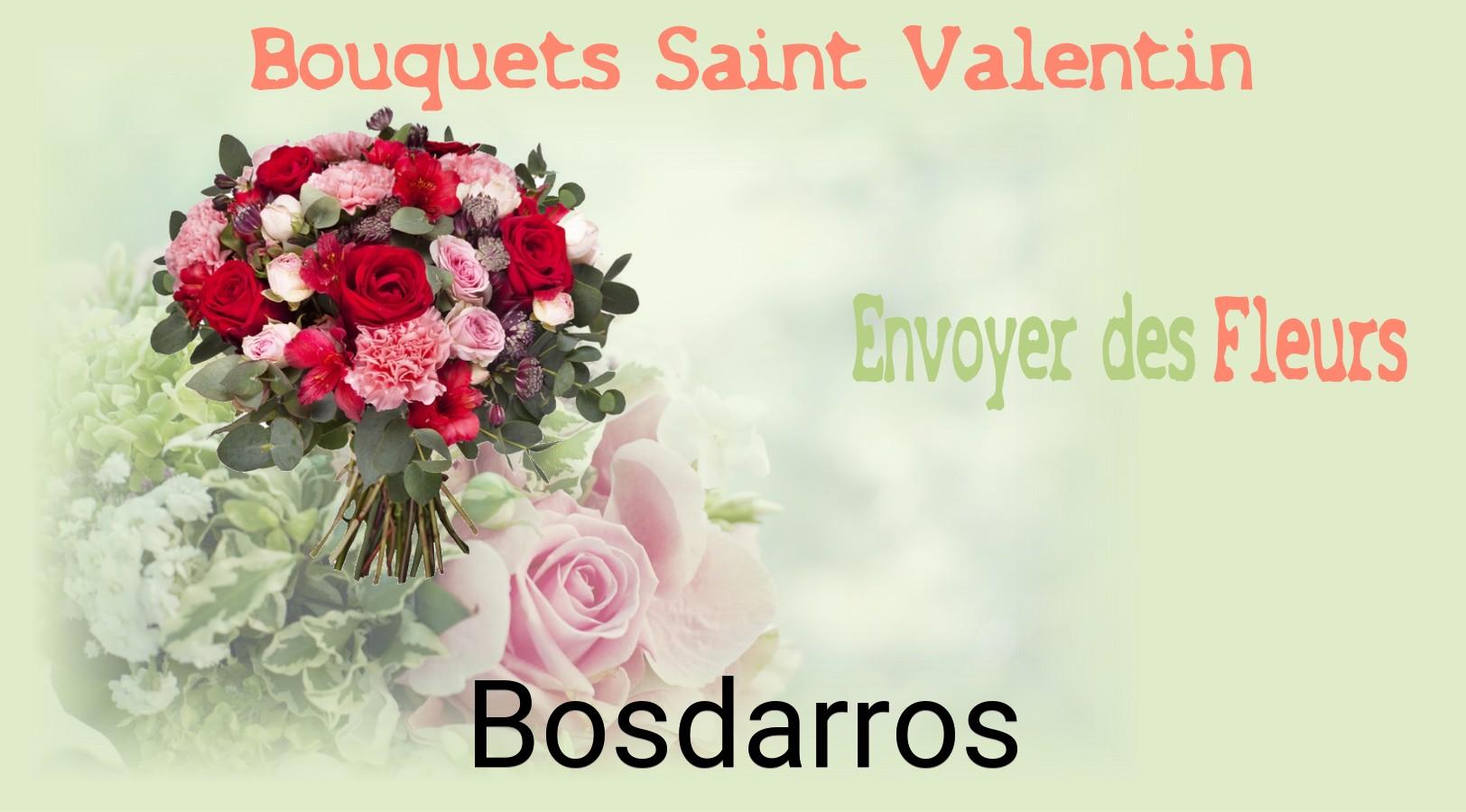 Roses de Saint-Valentin livrées à Bosdarros
